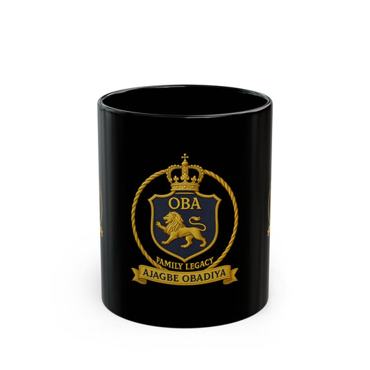 OBADIYA - Black Mug (11oz, 15oz)