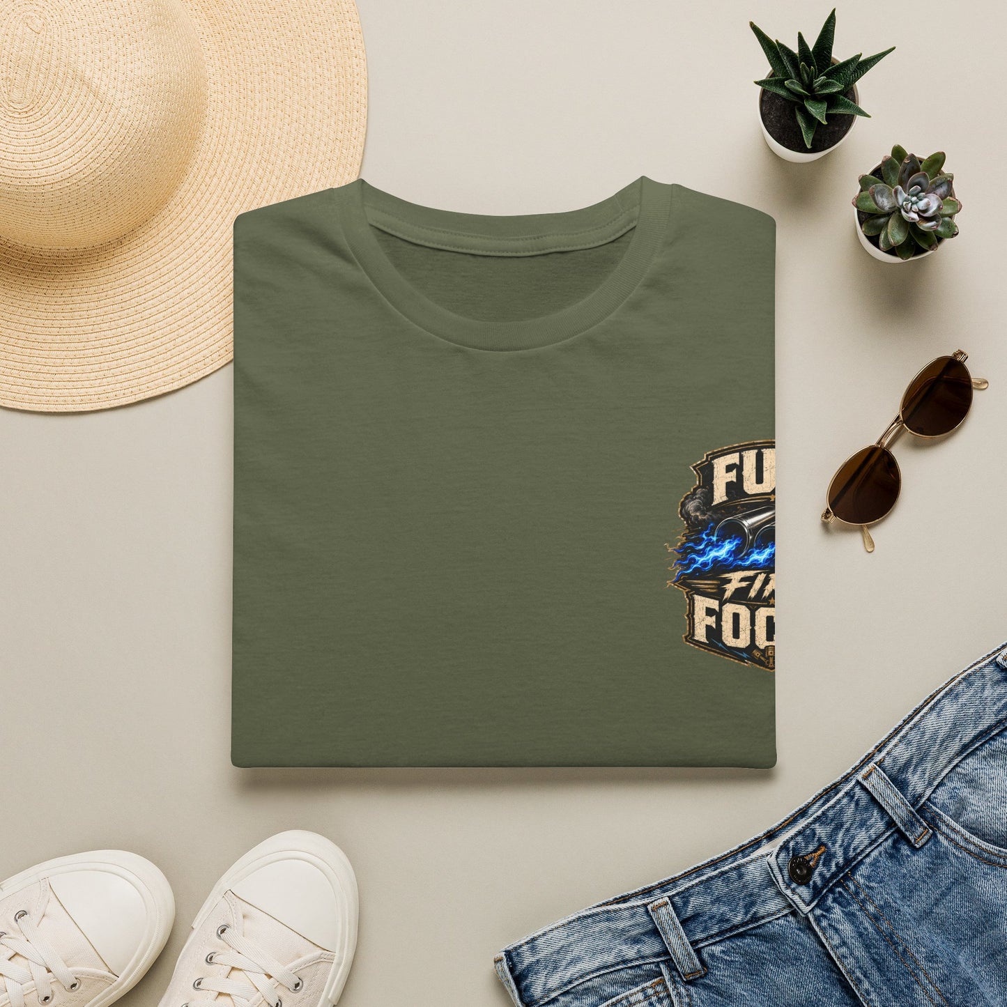 Fuel fire Focus Unisex Softstyle T-Shirt