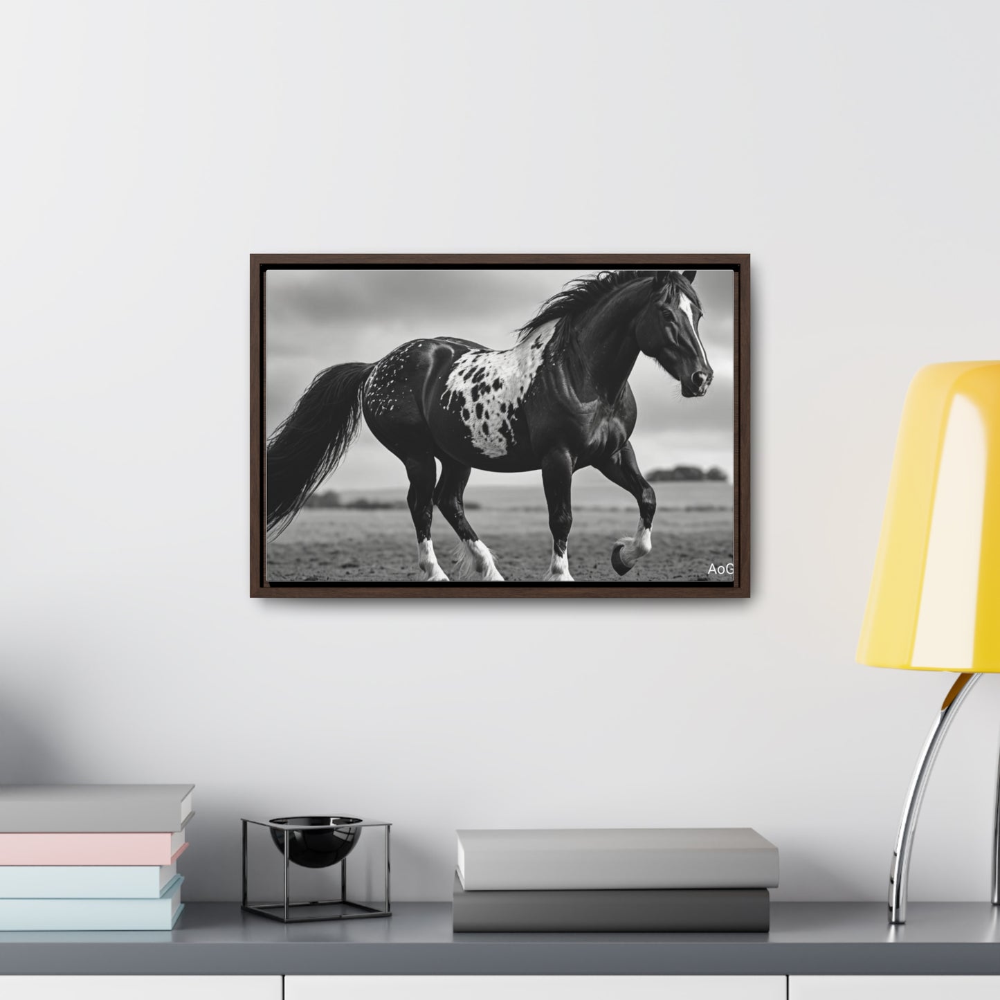 Speckled Stallion Gallery Canvas Wraps, Horizontal Frame