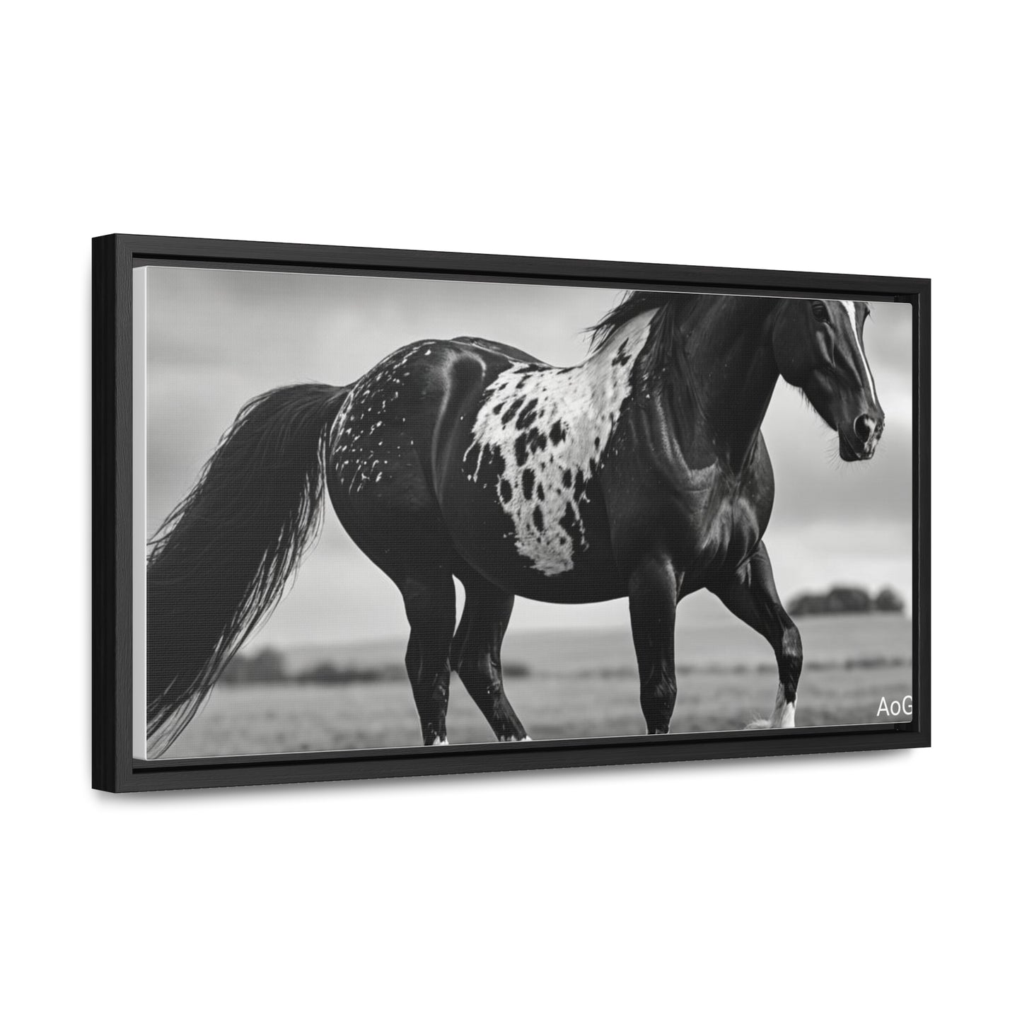 Speckled Stallion Gallery Canvas Wraps, Horizontal Frame