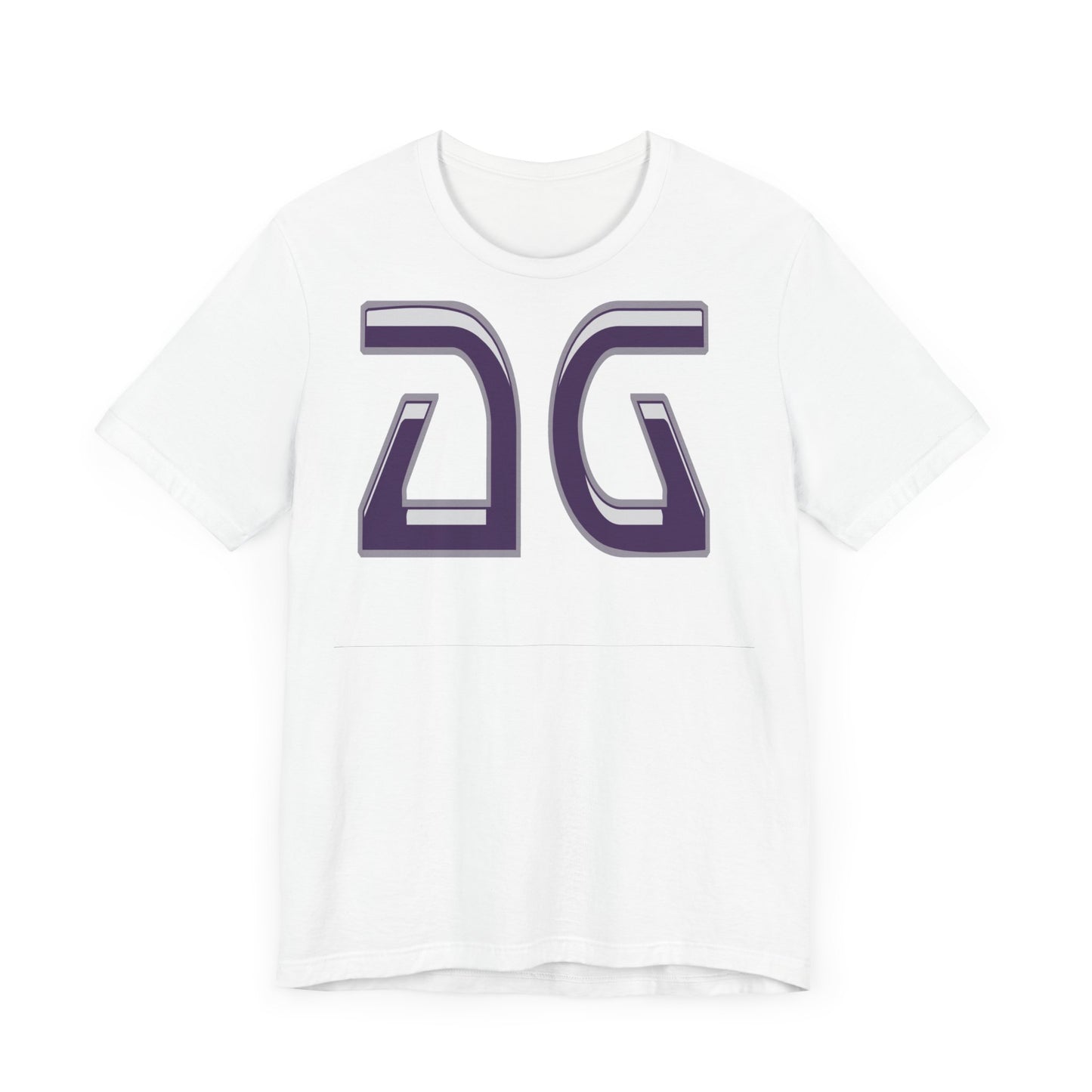 AG-3D Purple Unisex Jersey Short Sleeve Tee