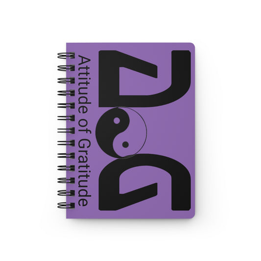 Purple Spiral Bound Journal