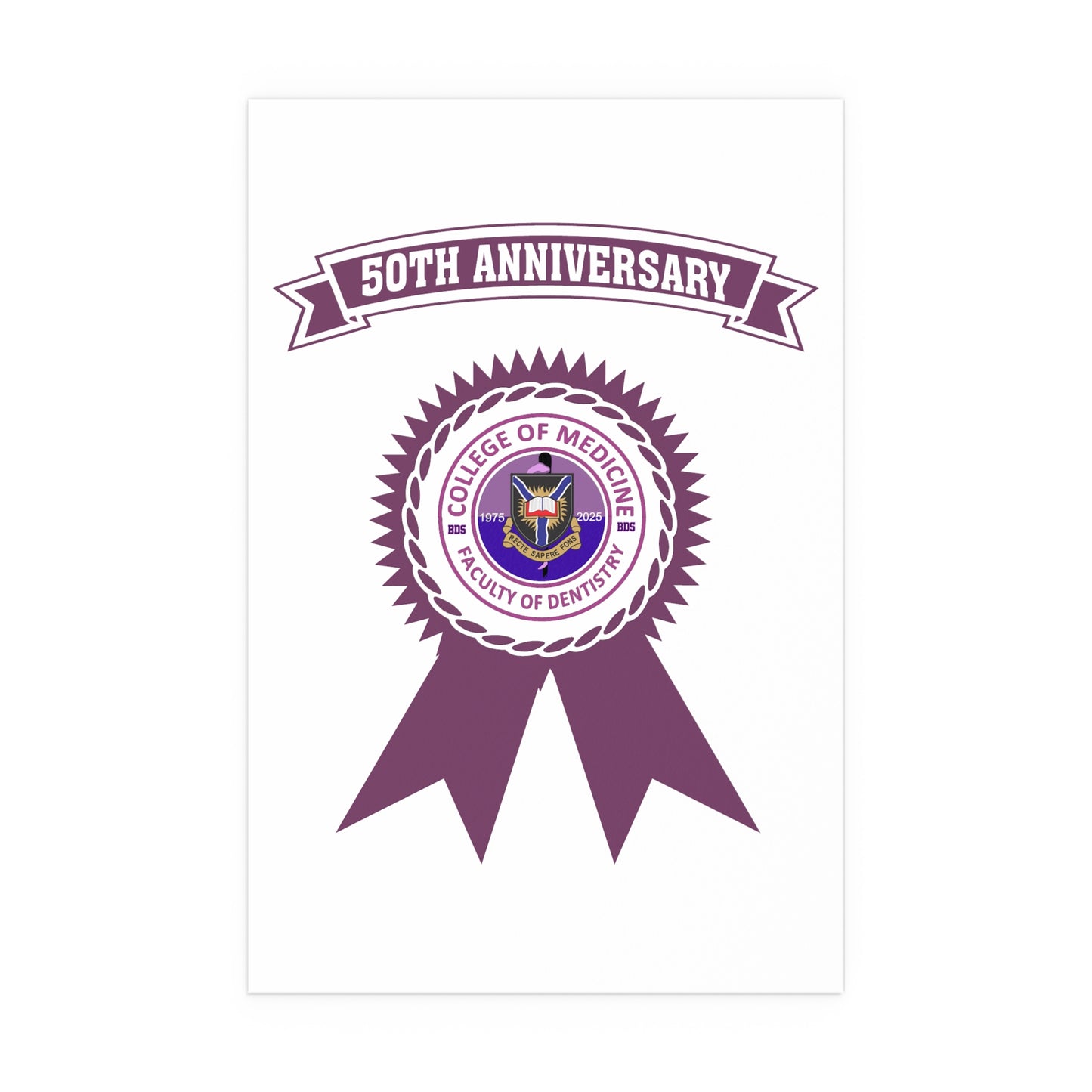 50th Anniversary - Indoor and Outdoor Silk Posters