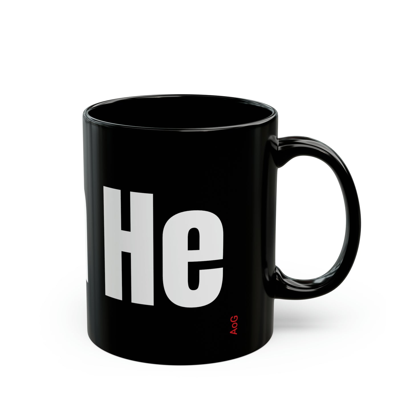 “I Am He” White Black Mug (11oz, 15oz)