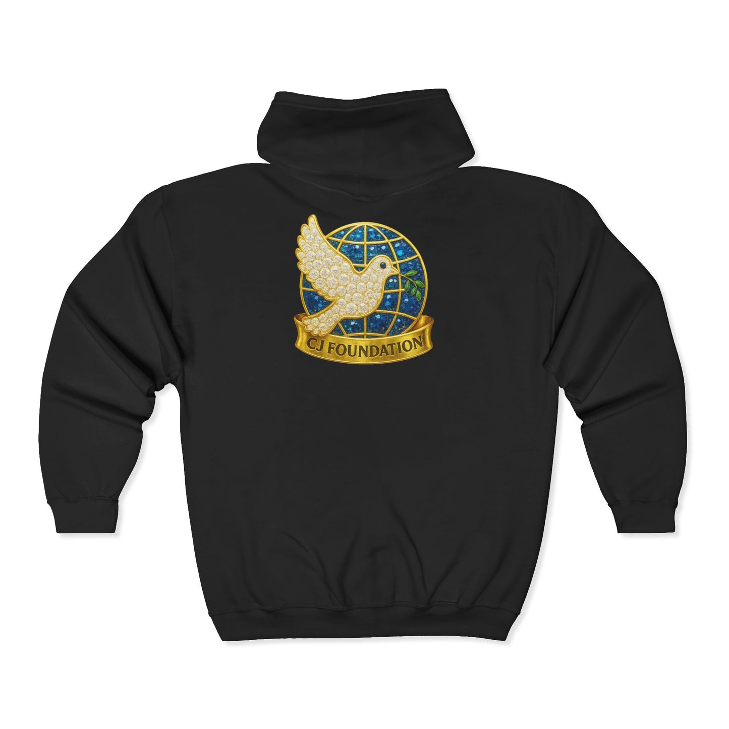 CJF-Back Unisex Heavy Blend™ Full Zip Hooded Sweatshirt