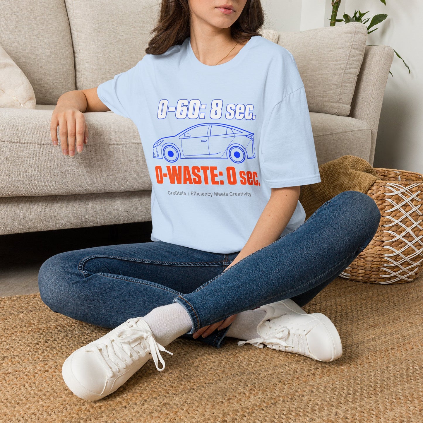 0-60: 8 Sec Unisex Softstyle T-Shirt