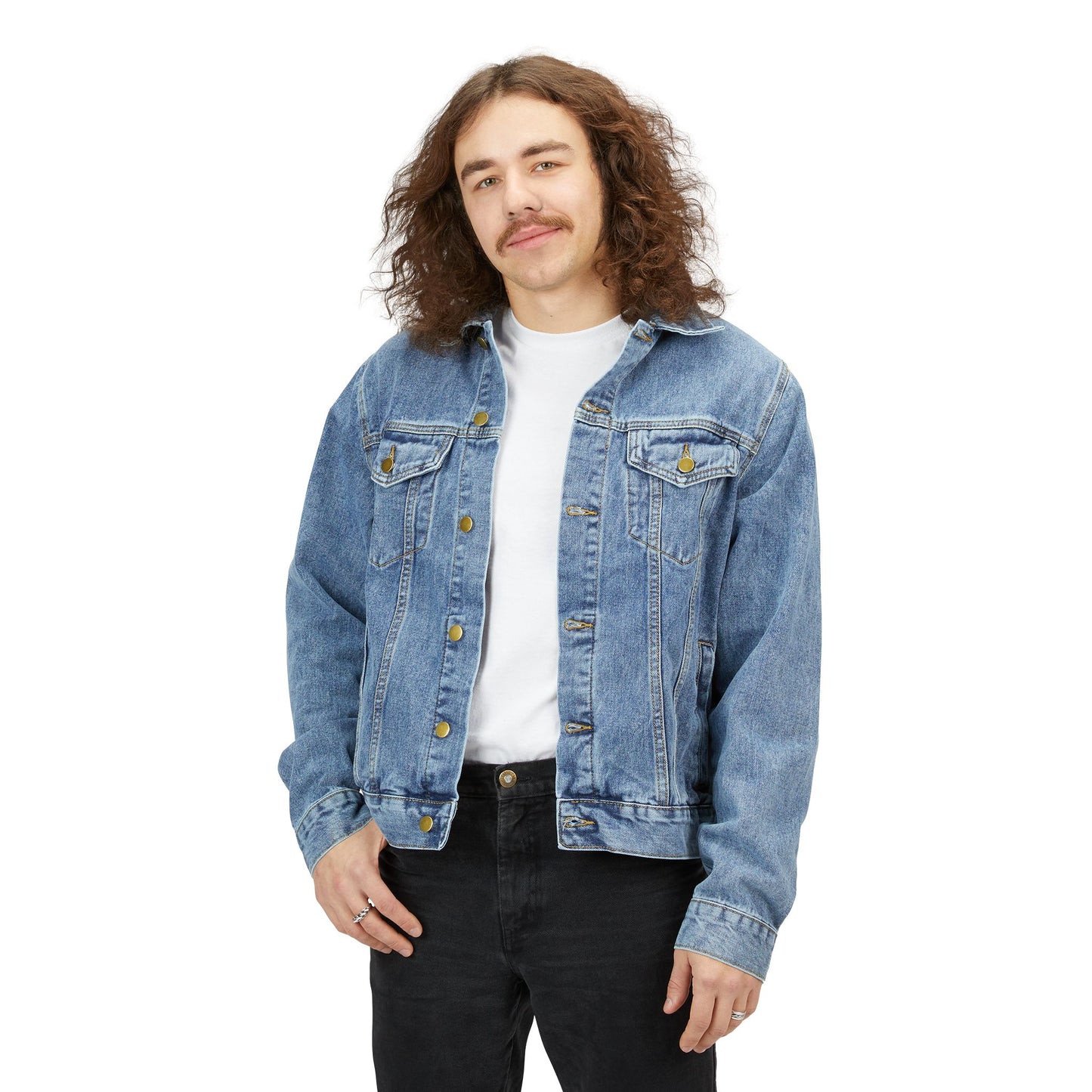 ORA-Men's Denim Jacket