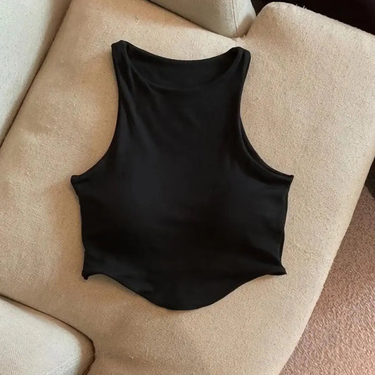 Tank Top For Women Solid Color Inner Vest Push Up Sport Bra Yoga Gym Tank Tops Casual Woman Sleeveless Top Summer Base Shirt
