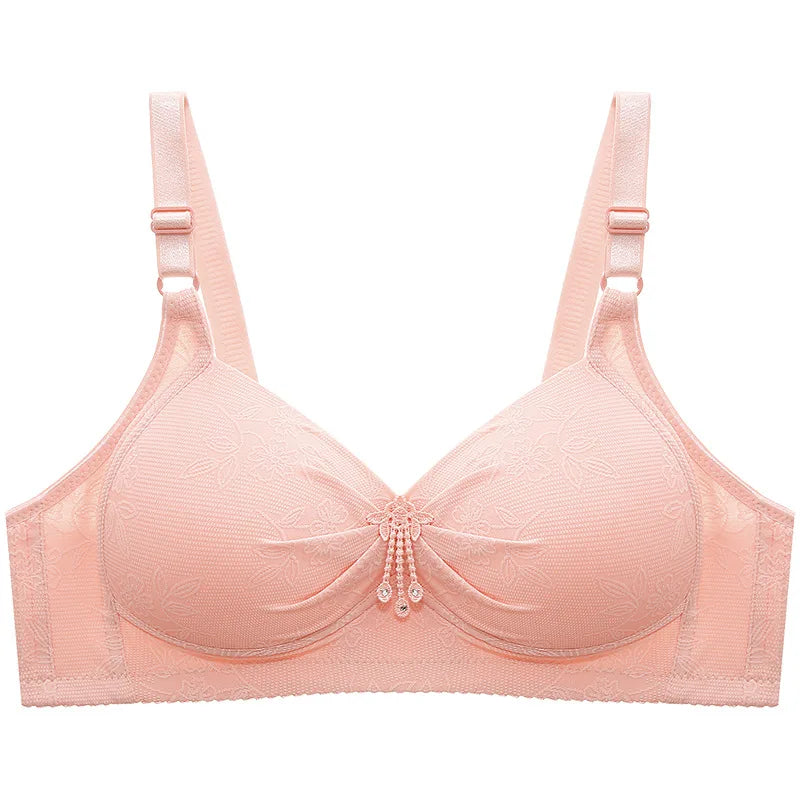 Sexy Large Bra for Women Thin Simple Seamless Pushup Bra Without Steel Rings Casual Comfortable Bra Lingerie Lenceria Para Damas