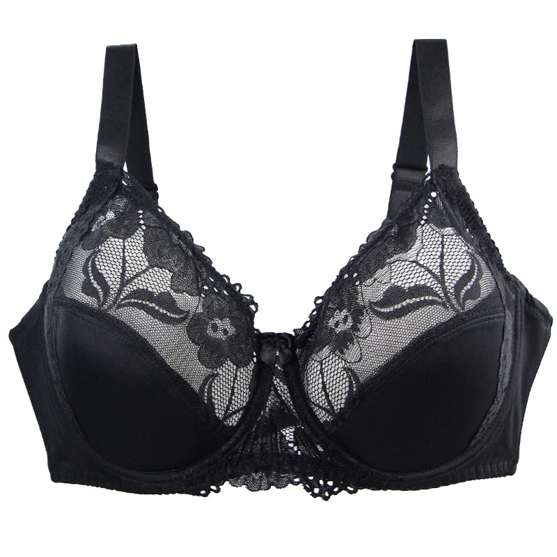 2024 New Sexy DEF Cup Bras Ultra ThinThick Large Size Underwear For Women Gather Steel Ring Adjustable Collection Lingerie