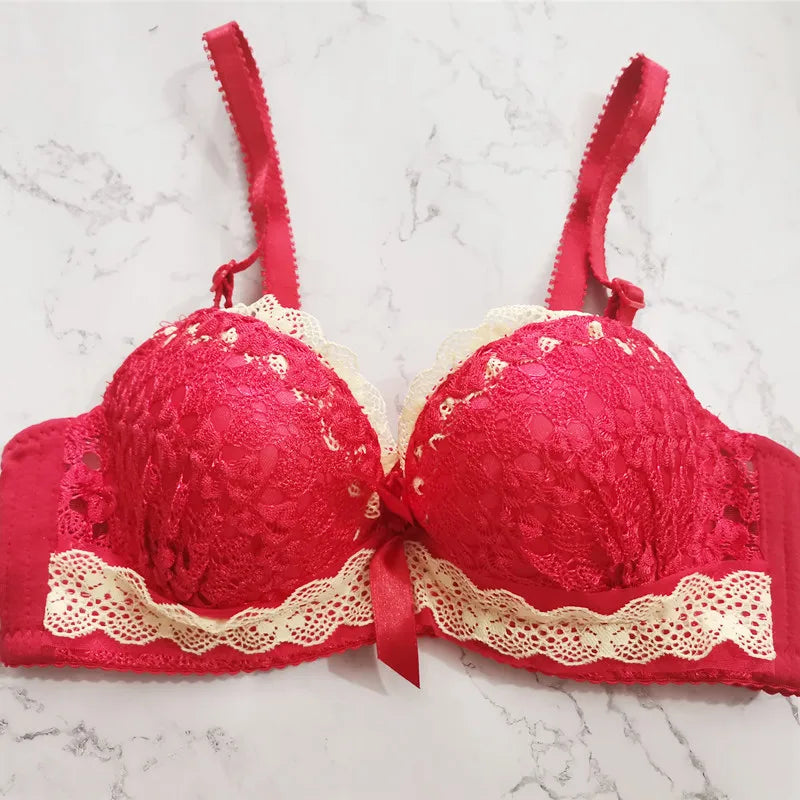 Lingerie Sexy Lady Bra Gather Adjustable Women's Seamless Underwear Push Up Bra Open Bra Intimates for Women Cup 1/2 Intimates